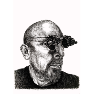 Self, with Jeweler's Spectacles (detailed)