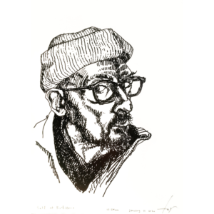 Self, with Toque and Glasses (“Say that again...”)