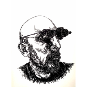 Self, with Jeweler's Spectacles